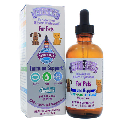 Bio-Active Silver Hydrosol Immune Pets Dropper 4 Ounces