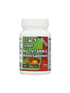 Vegan Tiny Tablets Multivitamin (Iron-Free) 90 tablets