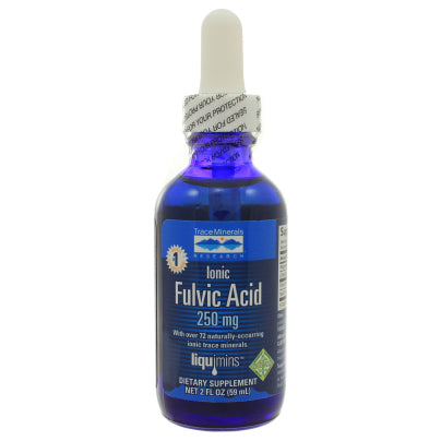 Liquid Ionic Fulvic Acid w/ Concentrace 250mg 2 ounces