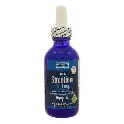Liquid Ionic Strontium - 100mg 2 ounces