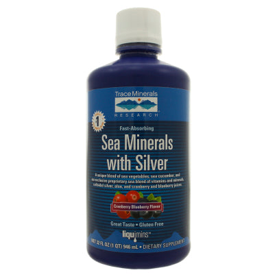 Sea Minerals w/ Silver 32 Ounces