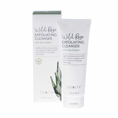 Wild Rose Exfoliating Cleanser 4 Ounces