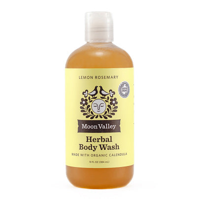 Herbal Body Wash - Lemon Rosemary 12 Ounces