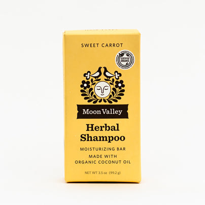 Herbal Shampoo Bar - Sweet Carrot 4 Ounces