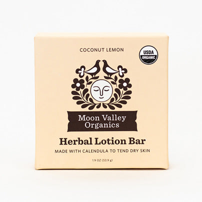 Moon Melt Lotion Bar Coconut Lemon 1.9 Ounces