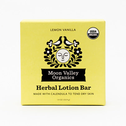 Moon Melt Lotion Bar Lemon Vanilla 1.9 Ounces