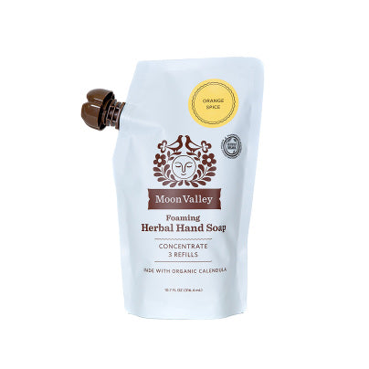 Orange Spice Herbal Hand Soap 10.7oz Refill Concentrate