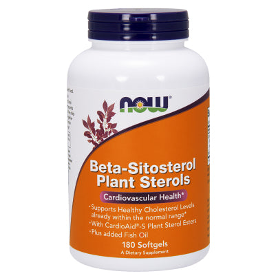 Beta-Sitosterol Plant Sterols 180 Softgels