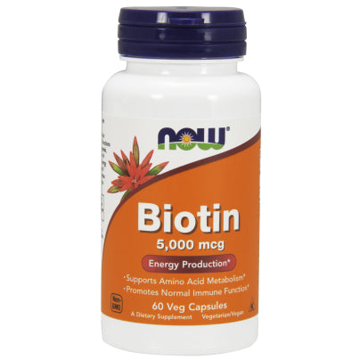 Biotin 5000mcg 60 capsules