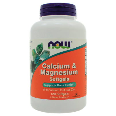 Calcium & Magnesium 120 Softgels