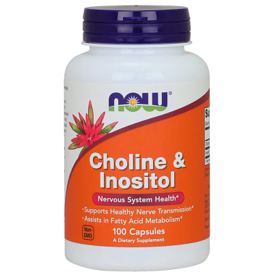 Choline & Inositol 500mg 100 capsules