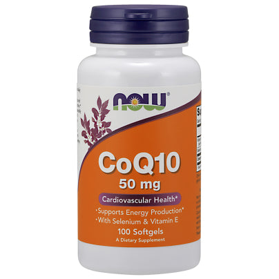 CoQ10 50mg 100 Softgels