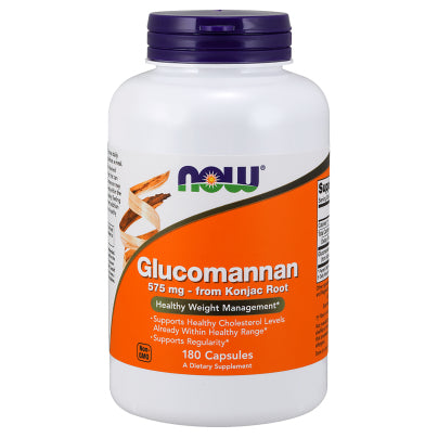 Glucomannan 575mg Capsules 180 capsules