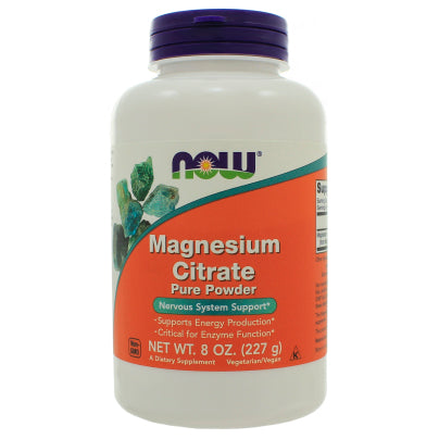 Magnesium Citrate Pure Powder 8 Ounces