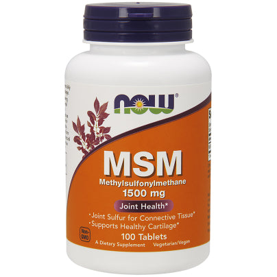 MSM 1500mg 100 tablets