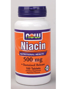 Niacin 500mg 100 tablets