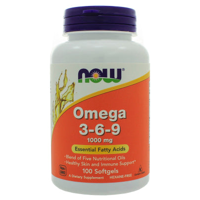Omega 3-6-9 1000mg 100 Softgels
