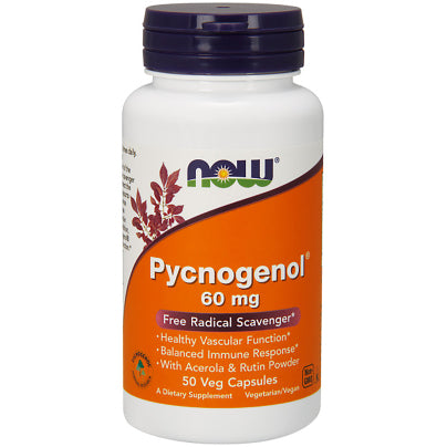 Pycnogenol 60mg 50 capsules