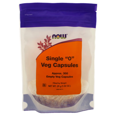 Single 0 Vcaps Empty 300 capsules