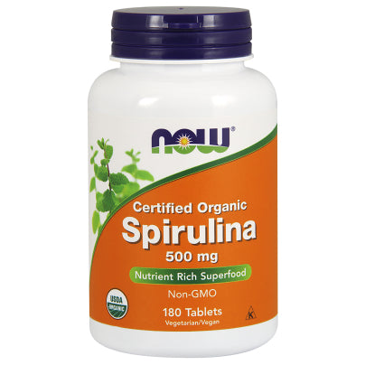 Spirulina 500mg 180 tablets
