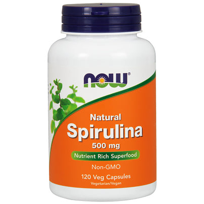 Spirulina 500mg 120 capsules
