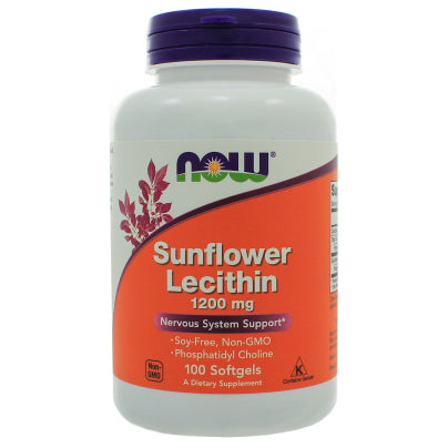 Sunflower Lecithin 1200mg 100 Softgels