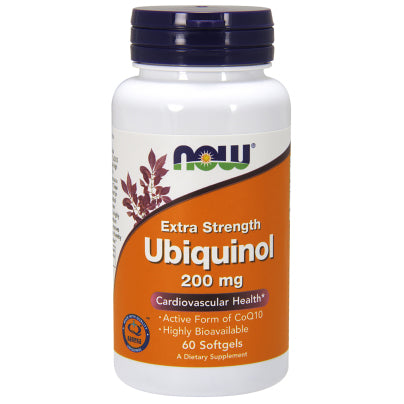 Ubiquinol Extra Strength 200mg 60 Softgels