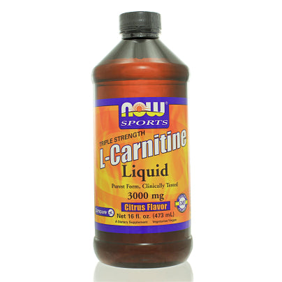 L-Carnitine Liquid 3000mg Citrus Flavor 16 Ounces
