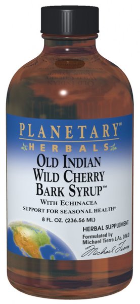 Old Indian Wild Cherry Bark Syrup 8 Ounces