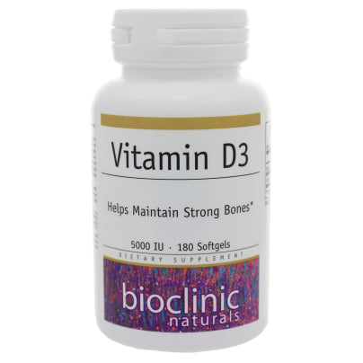 Vitamin D3 5000iu 180 Softgels