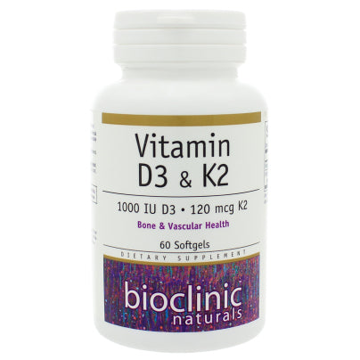 Vitamin K2 and D3 60 Softgels