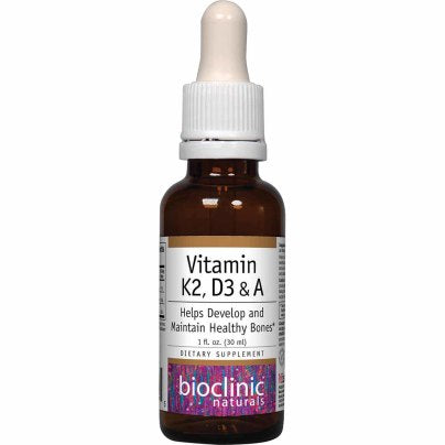 Vitamin K2, D3 & A 30 Milliliters