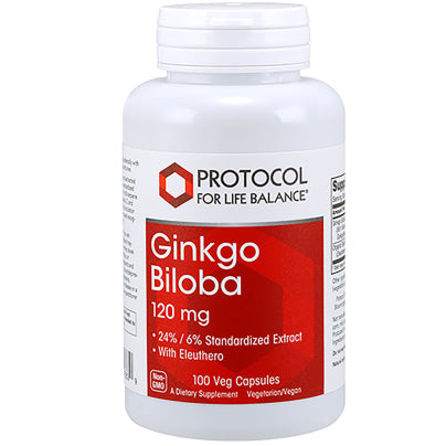 Ginkgo Biloba 120mg 100 capsules