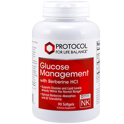 Glucose Management w/ Berberine HCL 90 Softgels