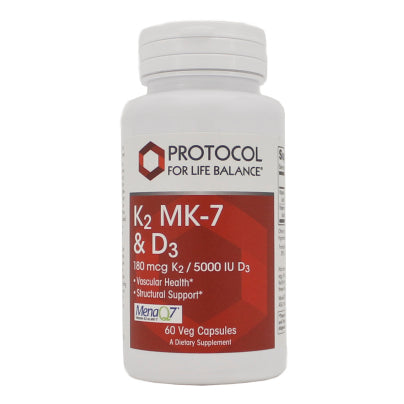 K2 MK-7 and D3 60 capsules