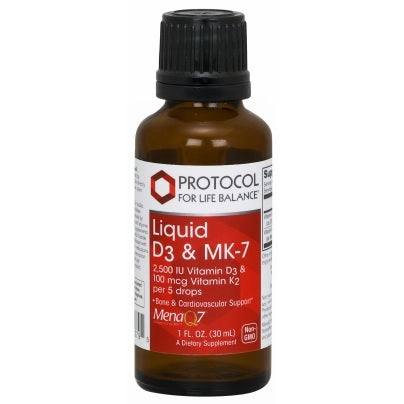 Liquid Vitamin D3 & MK-7 1 Ounce