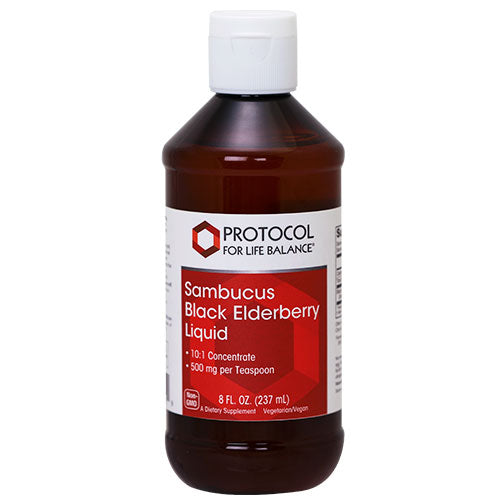 Sambucus Black Elderberry Liquid 8 Ounces