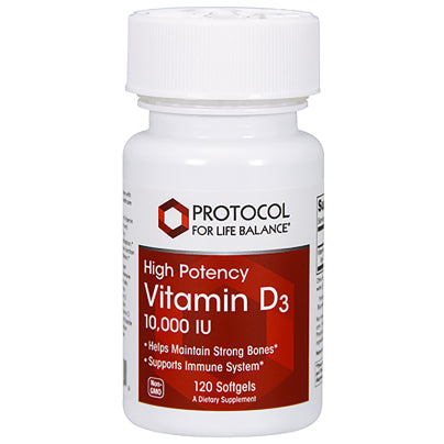 Vitamin D3 10,000IU 120 Softgels
