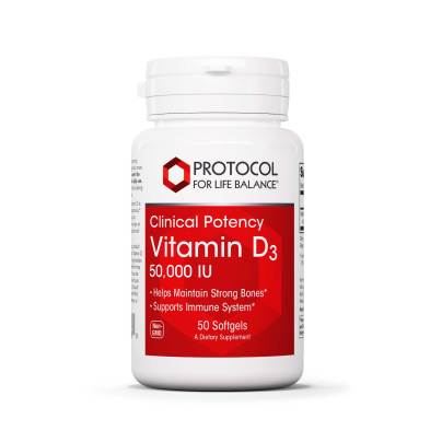 Vitamin D3 50,000 IU 50 Softgels