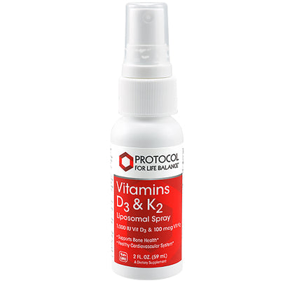 Vitamin D3 and K2 Liposomal Spray 2 ounces