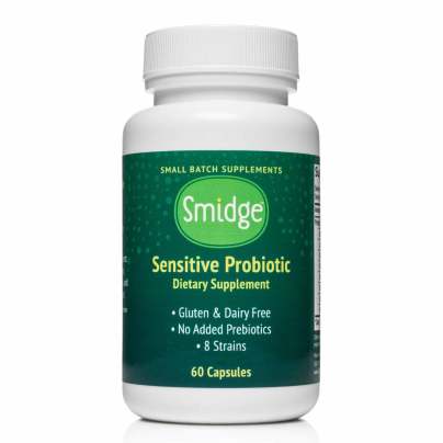 Smidge™ Sensitive Probiotic - Digestive Health - 8 Strains 60 capsules