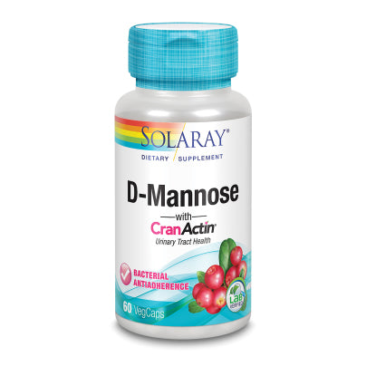 D-Mannose with CranActin Cranberry Extract 60 capsules