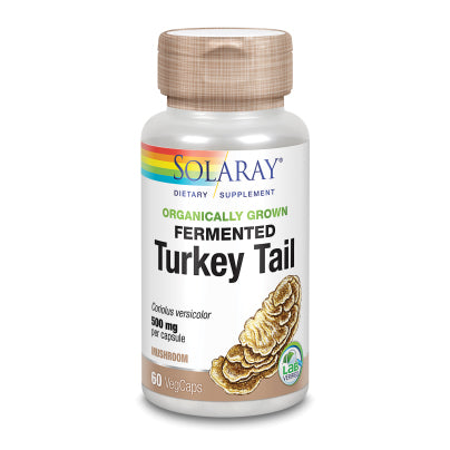 Organically Grown Fermented Turkey Tail Mushroom 60 capsules