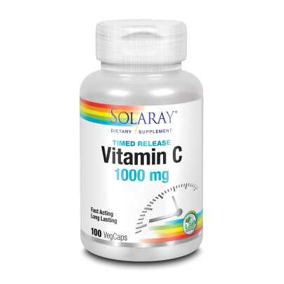 Vitamin C with Rose Hips & Acerola, Two-Stage Timed-Release 100 capsules