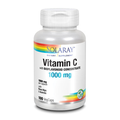 Vitamin C with Rose Hips, Acerola & Bioflavonoids 100 capsules