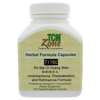Anemarrhena, Phellodendron and Remannia (T176) Capsules 100 capsules