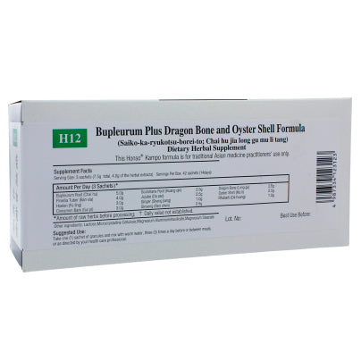 Bupleurum plus Dragon Bone and Oyster Shell (H12) 1 Box
