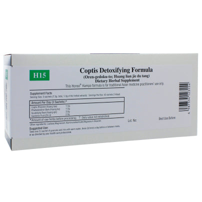 Coptis Detoxifying Formula(H-15) 1 Box