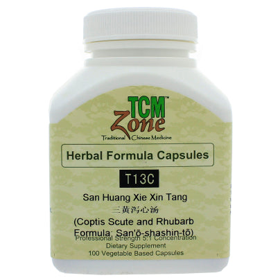 Coptis Scute and Rhubarb Formula (T13) 100 capsules