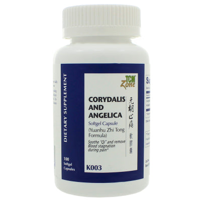 Corydalis and Angelica 100 Softgels